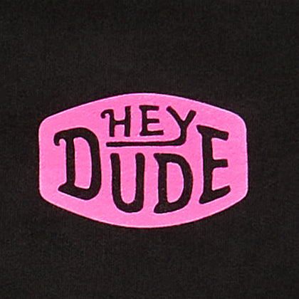 Go To Buckle Hoodie – Black/Pink - Image 3